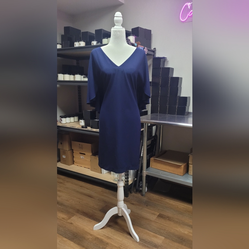 Navy Blue Neiman Marcus Dress